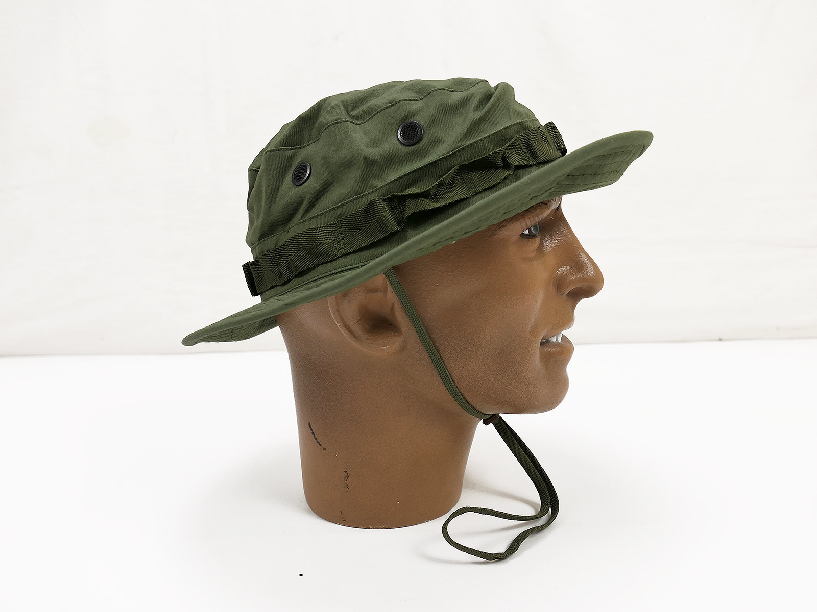 NEU: US GI Vietnam Buschhut Boonie Dschungelhut oliv DSA 65 Hat Jungle Größe 7 1/2 