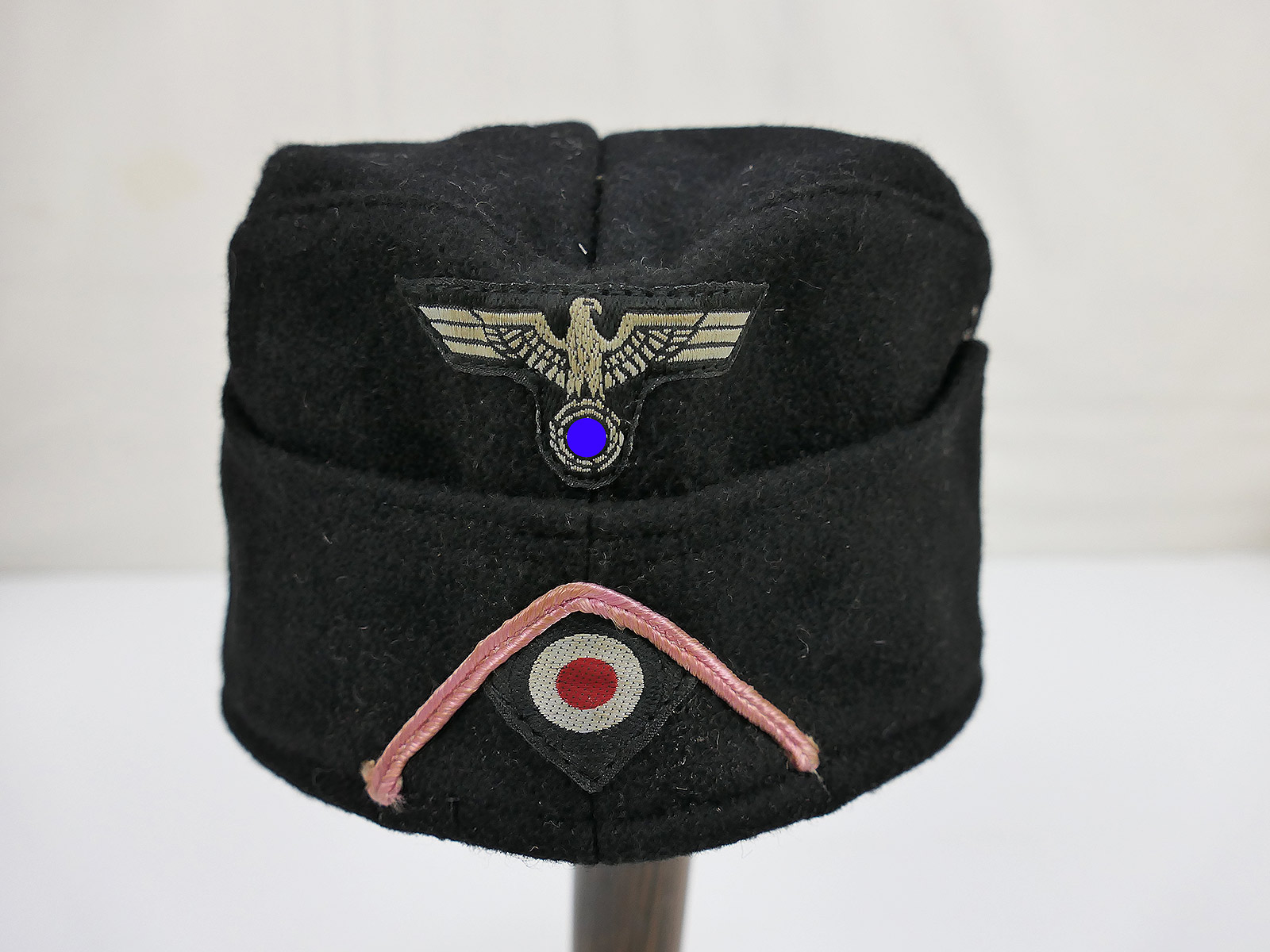 Wehrmacht Schiffchen Panzer Mannschaften Gr.61 mit Effekten Panzerschiffchen