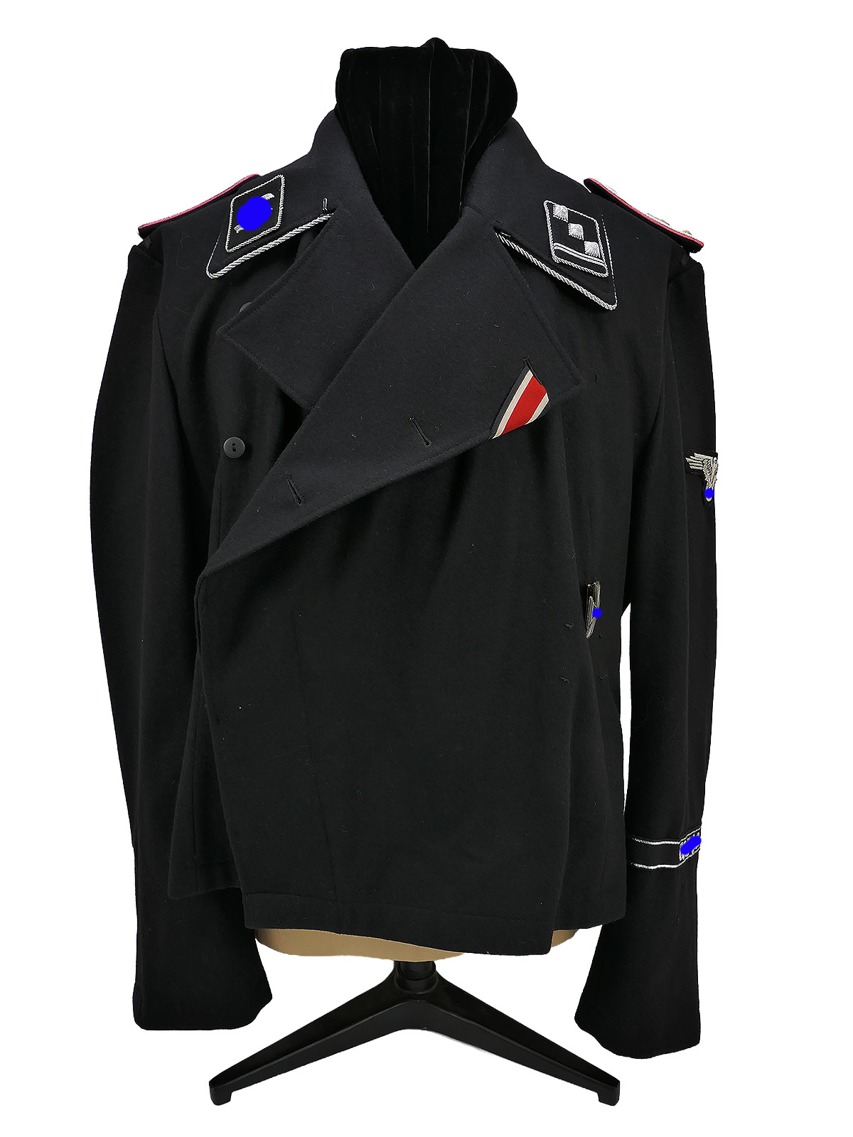 Uniform Panzerbluse SS Obersturmführer Panzerjacke Leibstandarte A.H. 