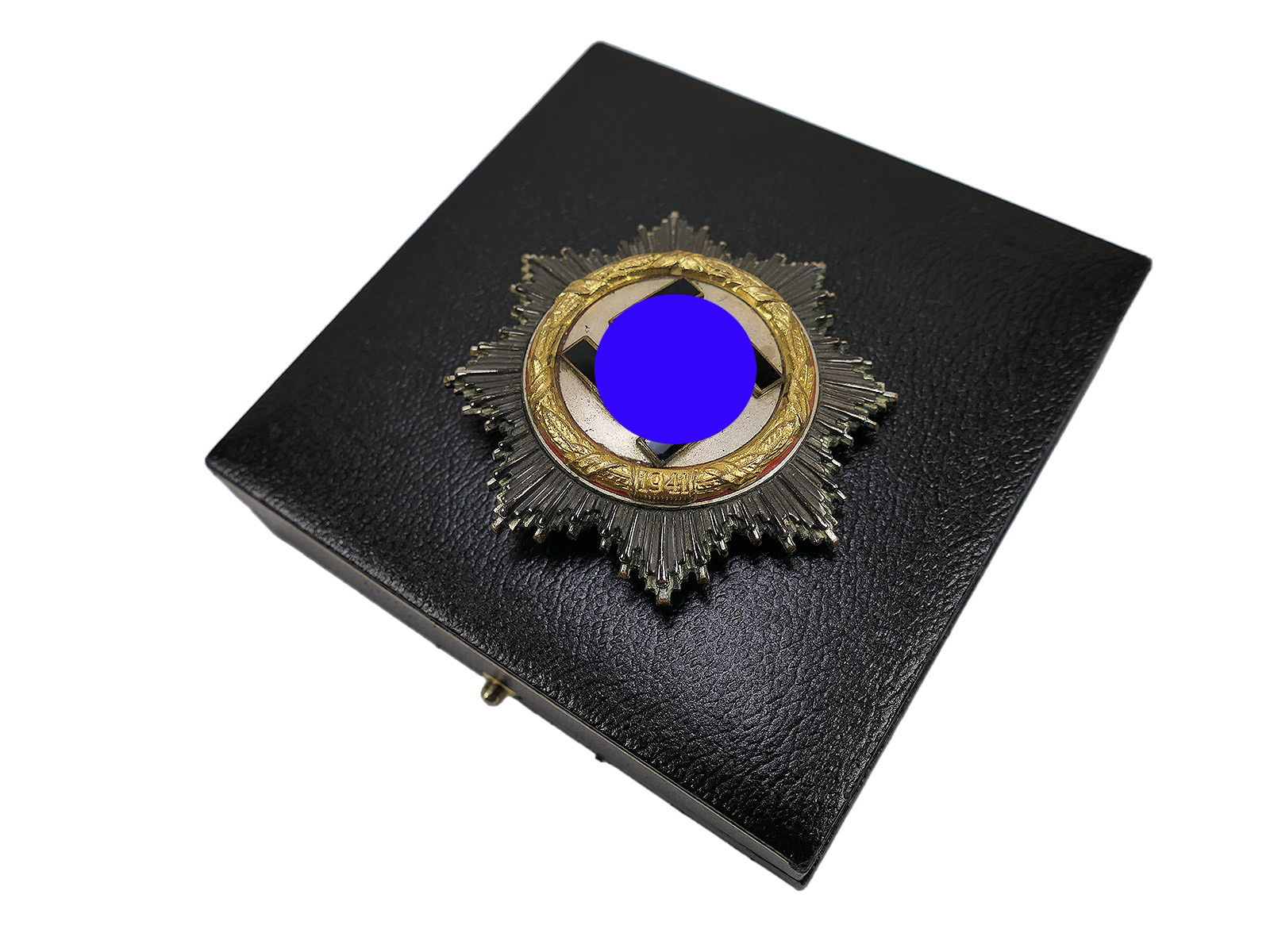TOP SET Deutsches Kreuz in Gold 1941 mehrteilig schwere Ausführung mit Verleihungs Etui