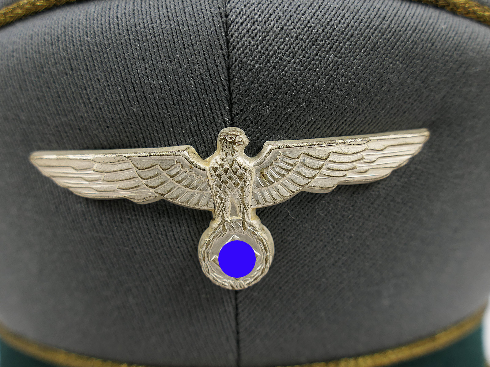 Wehrmacht Frühe Schirmmütze General Gr.57 Premium Museumsanfertigung mit Original Silbernen Effekten COLLECTION