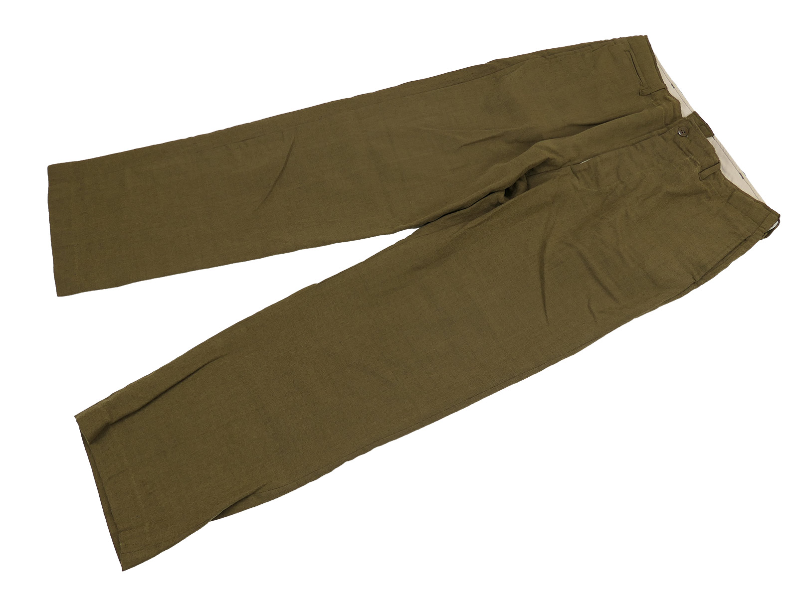 Einzelstück US Army WW2 Feldhose M37 Trousers Größe US W34 BATTLE WORN