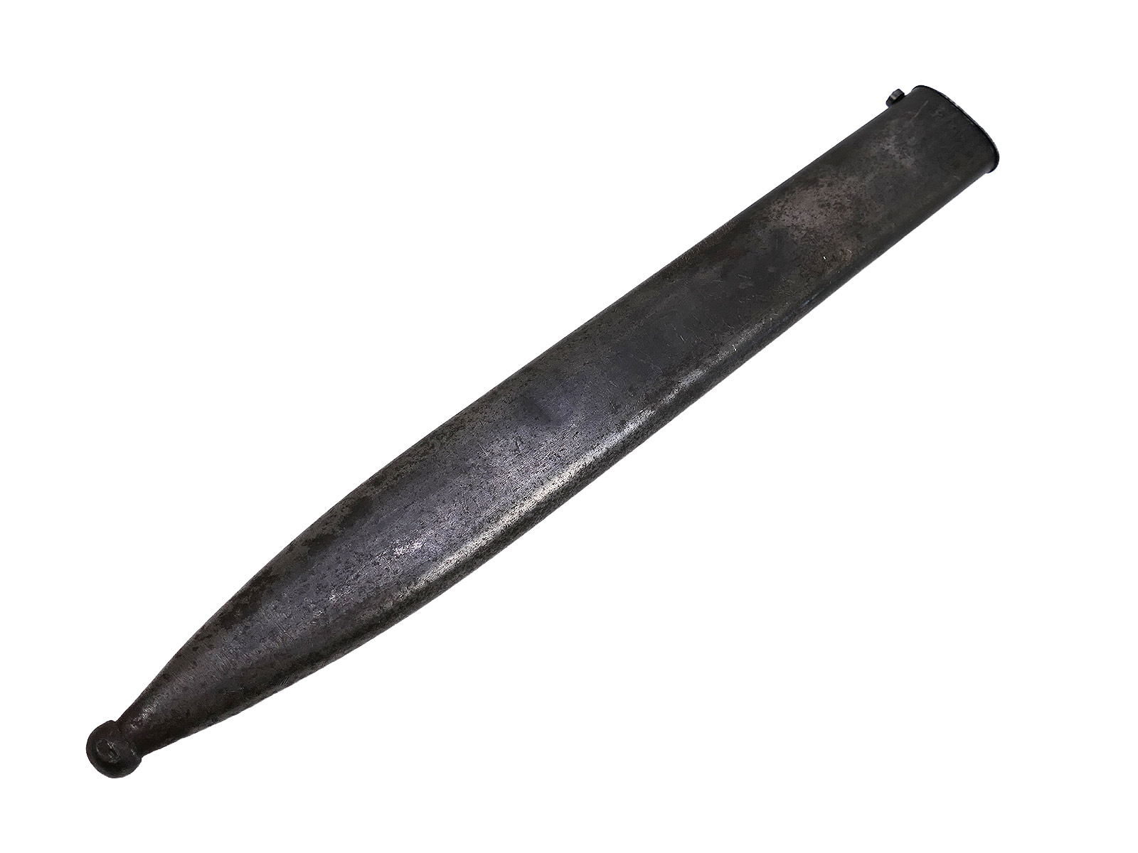Wehrmacht Bajonett M84/98 cof42 Karabiner K98 / Seitengewehr mit Scheide BATTLE WORN