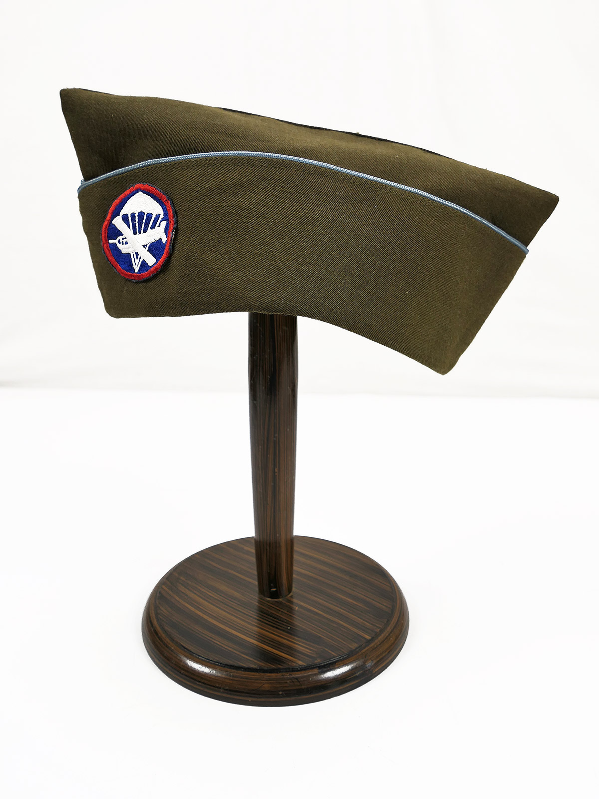 US WW2 Garrison Cap Para Glider Schiffchen Gr.58 COLLECTION BATTLE WORN