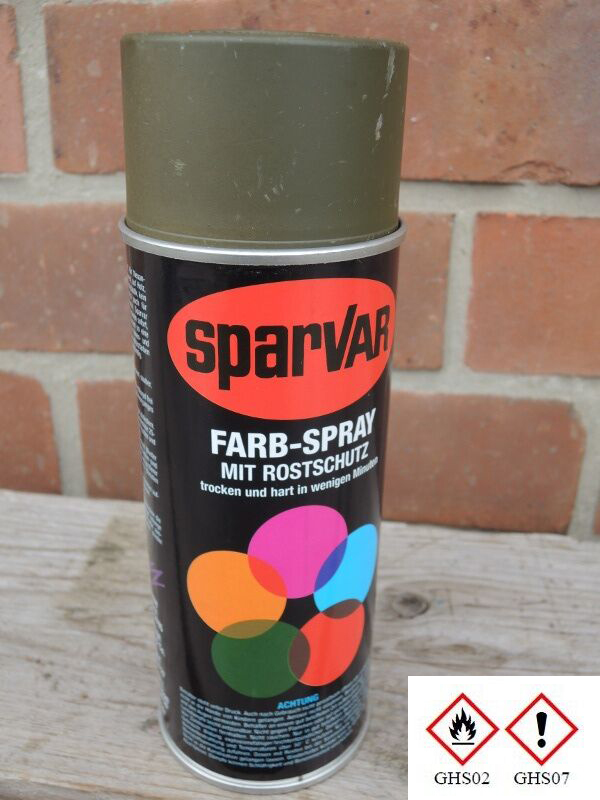 US-714 400ml Farbe, Grundpreis 25,00 €/L, US OLIVE WK2/oliv drab OD, totalmatt, Restauration