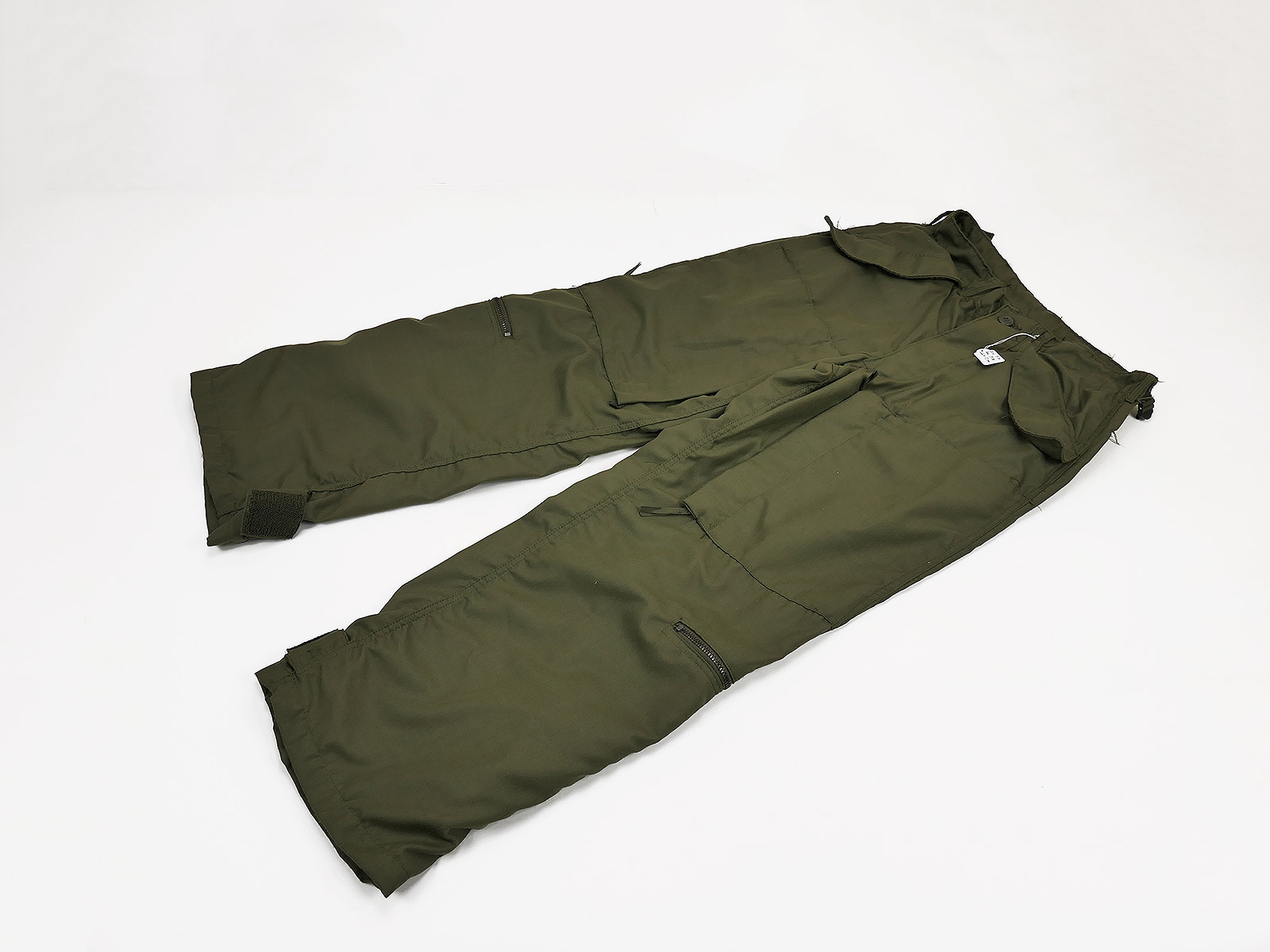 US Trousers Flyers Hot Weather Fire Resistant OG-106 Nylon 1971 Vietnam Gr. Small mit Maßen