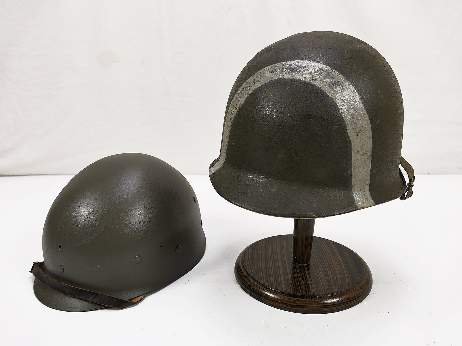 #D/ US ARMY Type WW2 M1 Engineer Special Unit Stahlhelm Steel helmet + Liner Pioniere