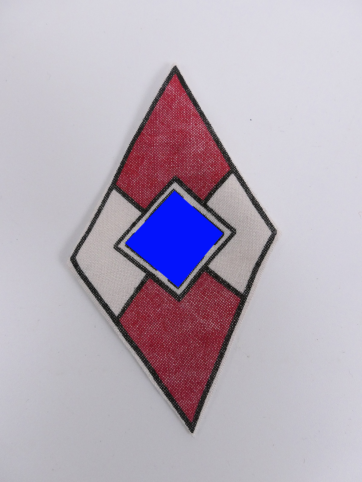 P1056038 HJ Ärmelraute Armraute für Hemd Bluse umgelegt gedruckte Ausführung