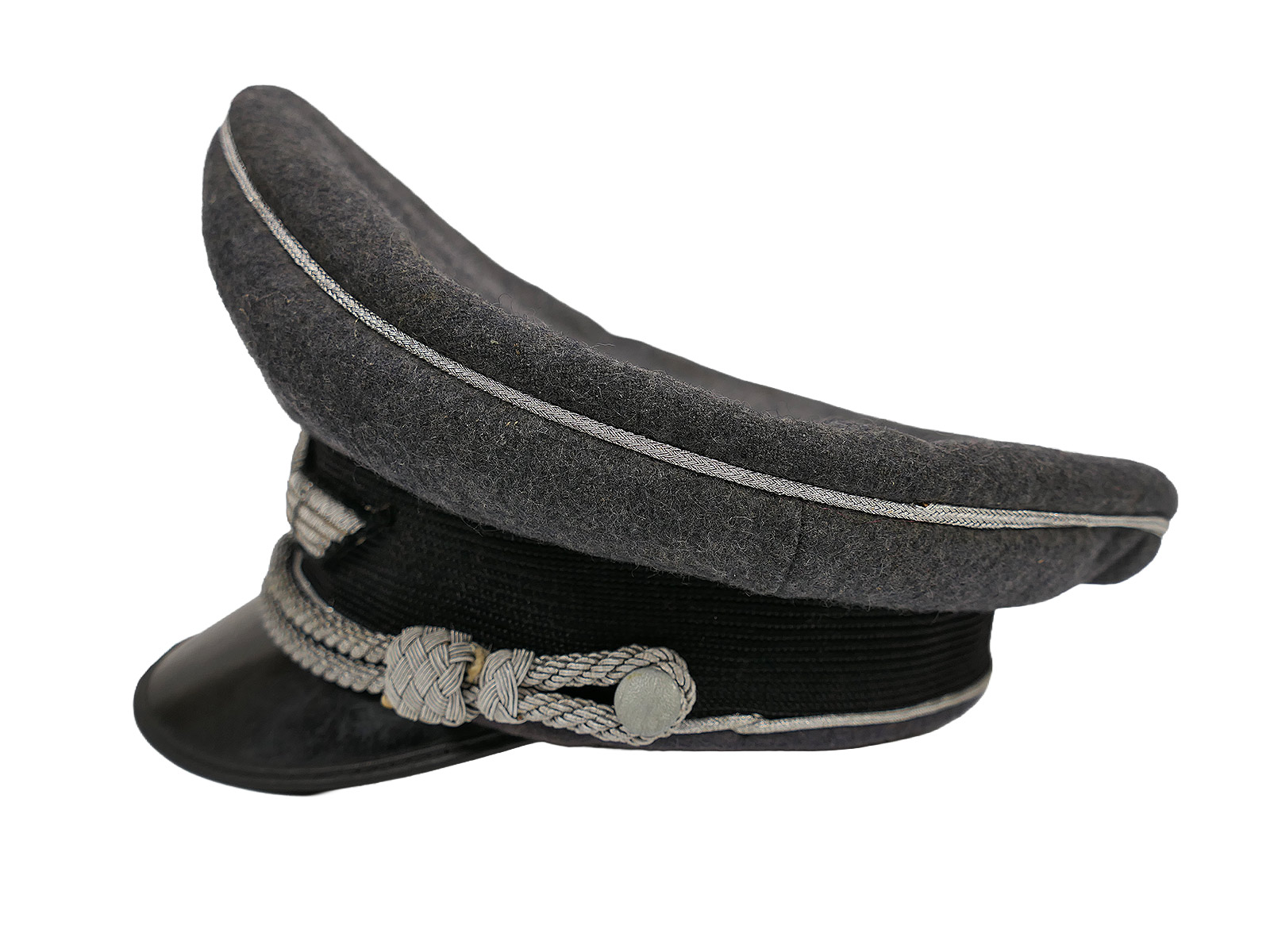 Original LUFTWAFFEN Schirmmütze Offizier mit handgestickten Effekten COLLECTION