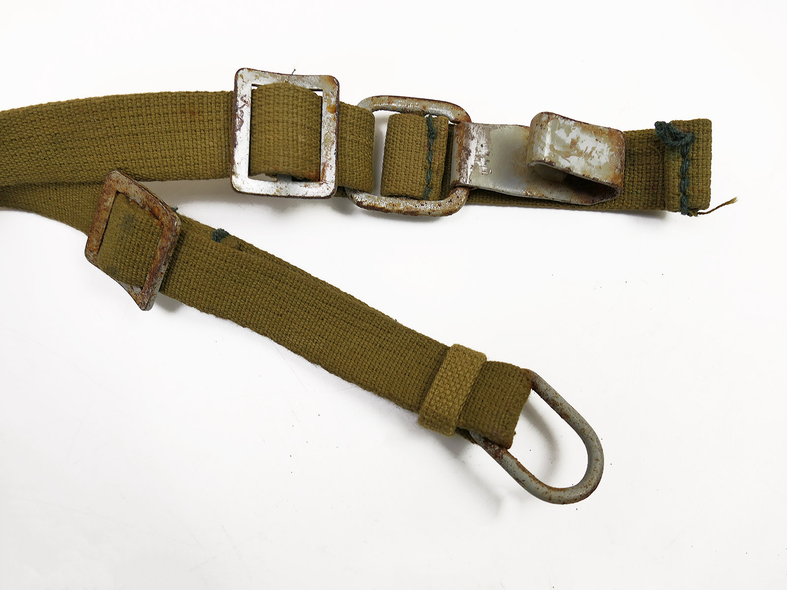 Wehrmacht DAK Afrikakorps Tropen Web Y-Riemen Südfront Spätkrieg Koppeltragegestell