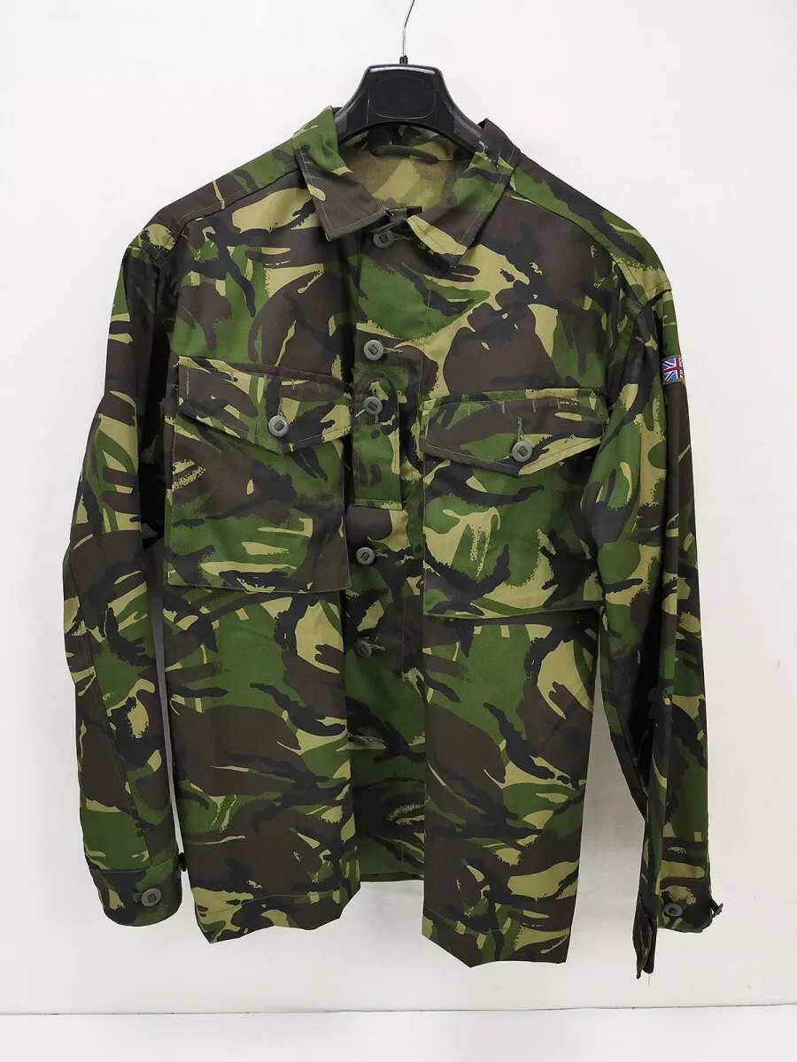 British Army Jacket Combat Lightweight Woodland DP - Gr. 180/112 XLarge Feldjacke Feldhemd 