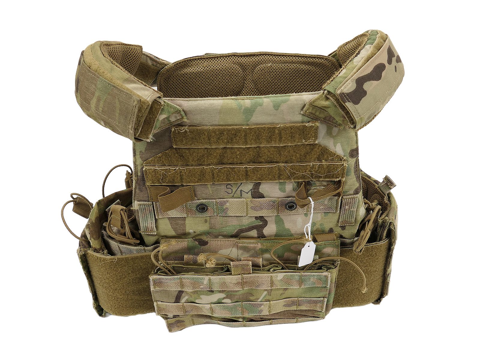 Dänemark Danish Army MultiCam Plate Carrier Plattenträger Einsatzweste Body Armor Gr. S/M