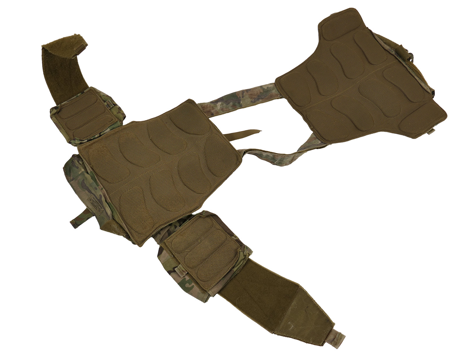 #3/ Dänemark Danish Army MultiCam Plate Carrier Plattenträger Einsatzweste Body Armor Gr. L/XL