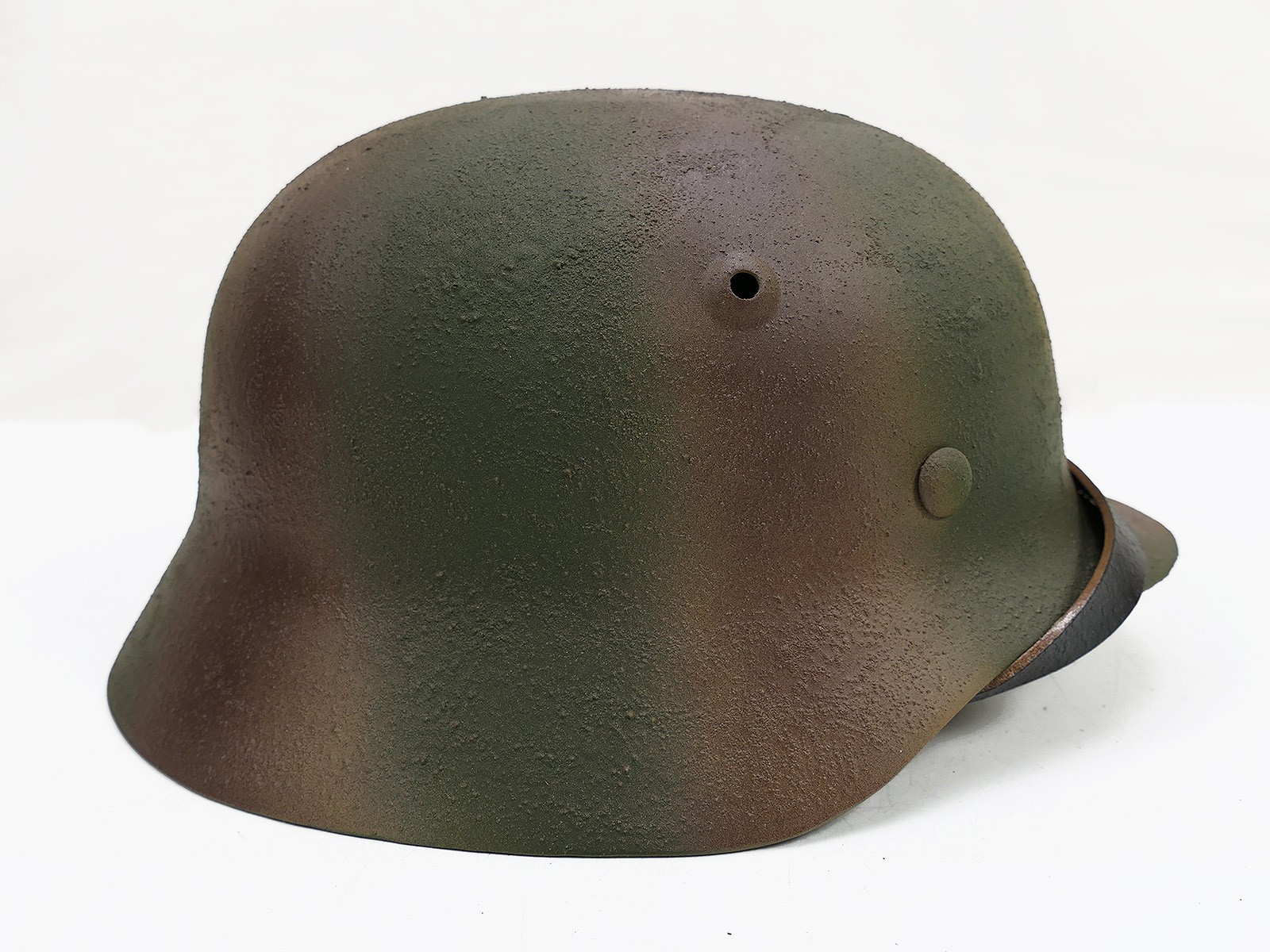 #94 Wehrmacht WESTFRONT NORMANDIE camouflage Stahlhelm M35 M40 Rauhtarn Tarnhelm Gr.57/58
