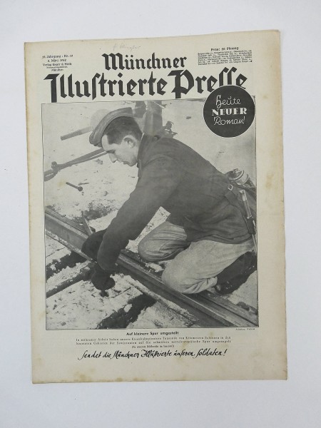 Münchner Zeitschrift Illustrierte Presse Zeitung JG19/Nr.10 Ausgabe 5. März 1942