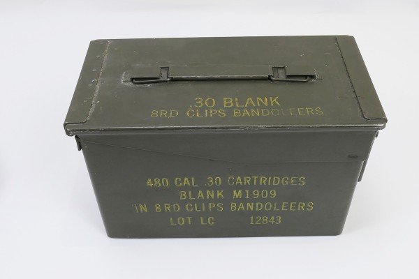 US Ammo Box Cal.30 480 Cartridges Munitionskiste EMCO