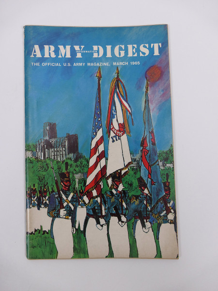 US ARMY Information Digest Heft Magazin Zeitschrift NAM Vietnam March 1965