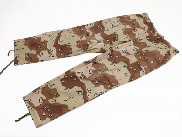 US Field Trousers Combat Desert Storm 6 color chocolate chip Wüstentarn Medium Tarnhose