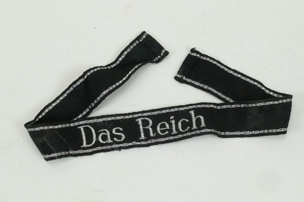 Wehrmacht Elite Ärmelband WSS Division DAS REICH Ärmelstreifen für Offiziere