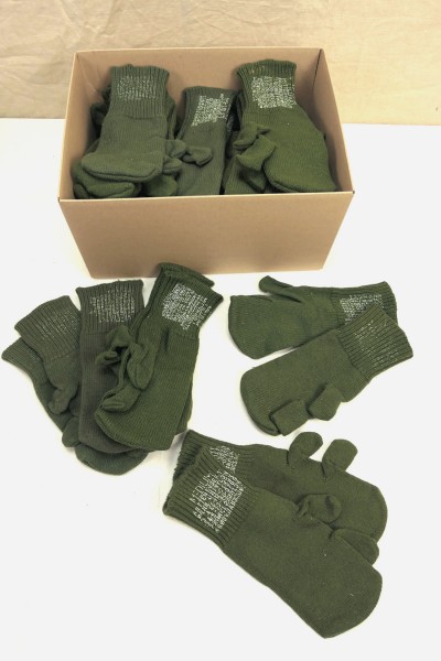US ARMY Trigger Finger Wool Gloves M-1948 / Handschuhe Wolle oliv / Gr. M Medium