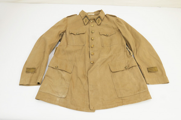 Frankreich Sommerjacke Tropen Offizier Fremdenlegion Légion ètrangère