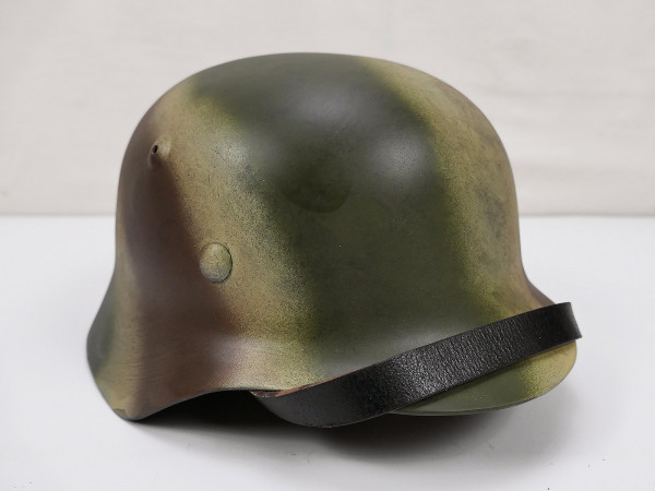 Wehrmacht Waffen SS Stahlhelm M40 NORMANDIE Tarnhelm Gr.57/58