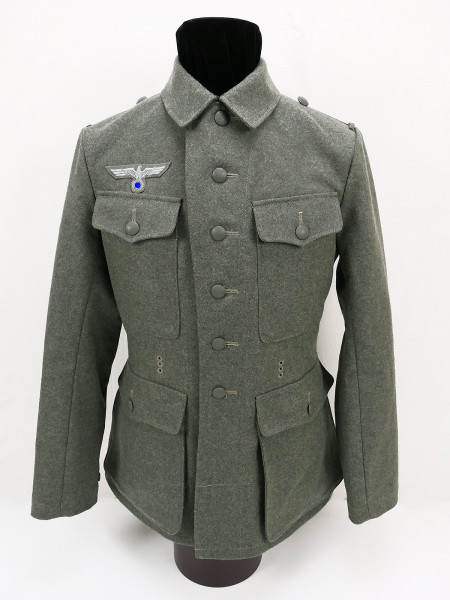 Wehrmacht M43 Feldbluse Top Schneideranfertigung " Jarema Posen "