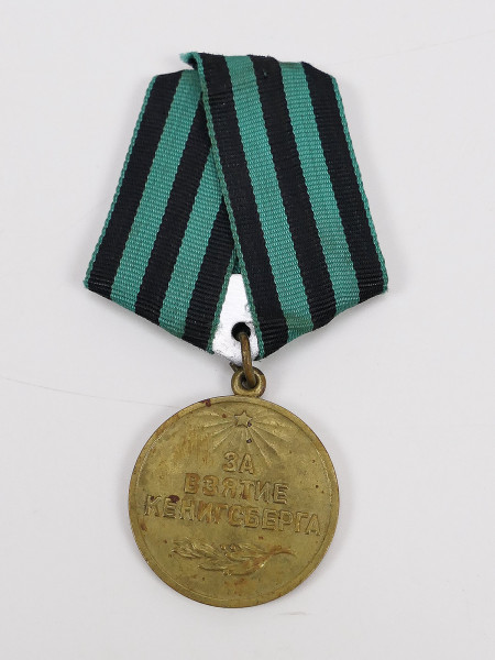 Russland Sowjetunion CCCP Rote Armee Orden Auszeichnung Medaille Für die Einnahme Königsbergs