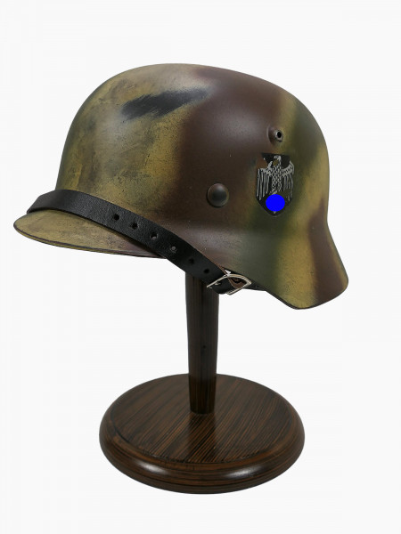 Wehrmacht Stahlhelm M40 NORMANDIE Camouflage SD Tarnhelm Gr.59/60