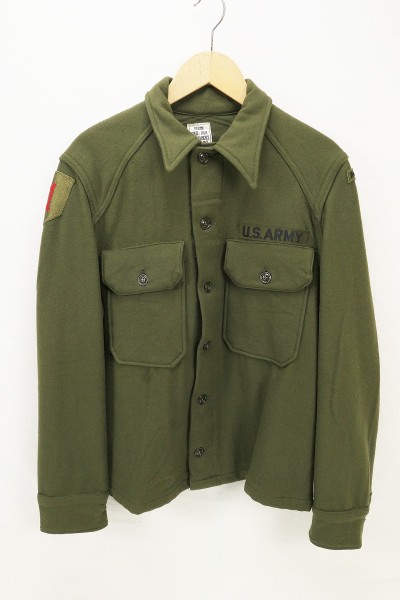 Unikat US Army Field Shirt Wool 108 Feldhemd Medium Korea Vietnam oliv ALS WESTE umgeschneidert