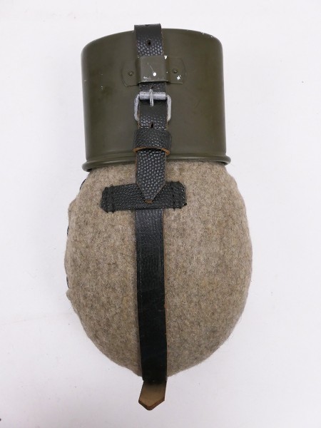 Wehrmacht Feldflasche mit Alu Becher ungestempelt aus Sammlung wie Neu Mint!