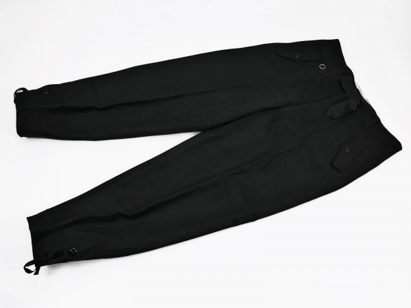 Wehrmacht schwarze Panzerhose Uniform Hose für Panzeruniform (N) Panzer Hose Gr. L