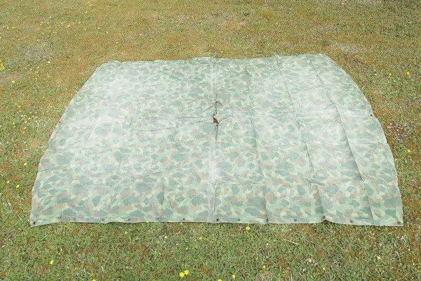 #AE USMC MARINES WW2 Pacific Poncho camouflage 1945 Duck hunter Jungle shelter
