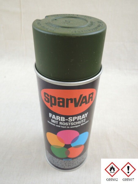 400ml Farbe, Grundpreis 25,00 €/L, BRONZEGRÜN, NATO, Bundeswehr, Restauration, matt, RAL 6031