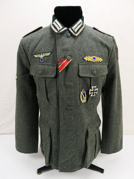 Wehrmacht M36 Feldwebel Infanterie Feldbluse Uniform FW STEINER Das Eiserne Kreuz Teil 1