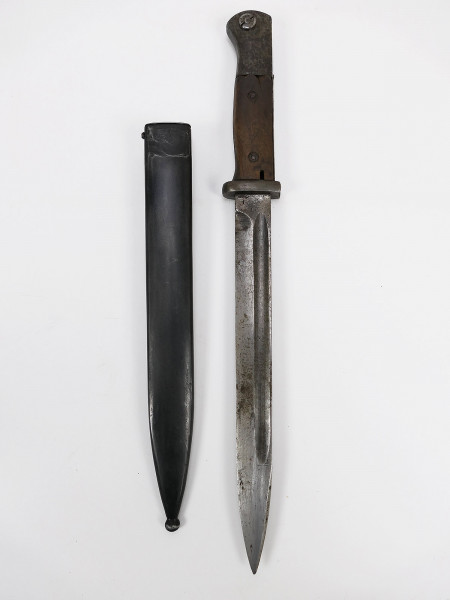Wehrmacht original Bajonett M84/98 K98 / Seitengewehr cof 44 mit Scheide