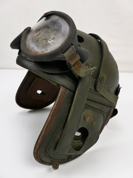 EINZELSTÜCK US OLD IRONSIDES 2nd Armored Panzer Helm Tanker helmet M-1938 Panzerhelm