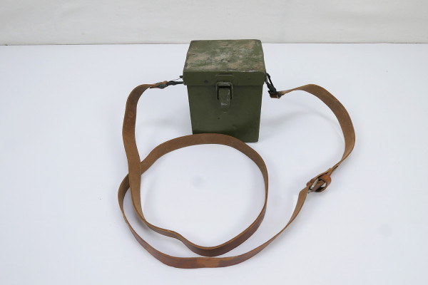 #C US ARMY WW2 Carrying Case T42 Metall Behälter für M4 Sight 60mm Mortar Optik
