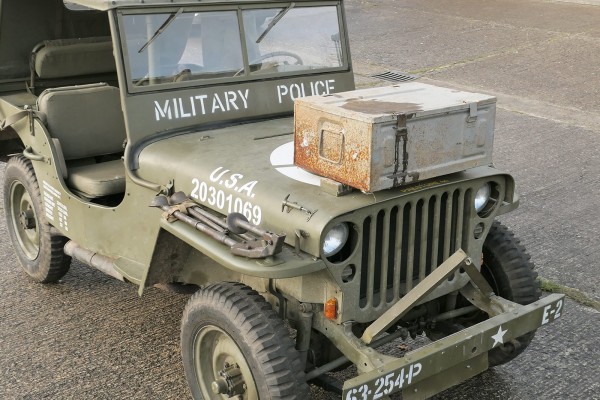 WW2 British Army Transport Ammunition Box Metall Kiste Transportkiste 1943 Jeep Military Vehicle