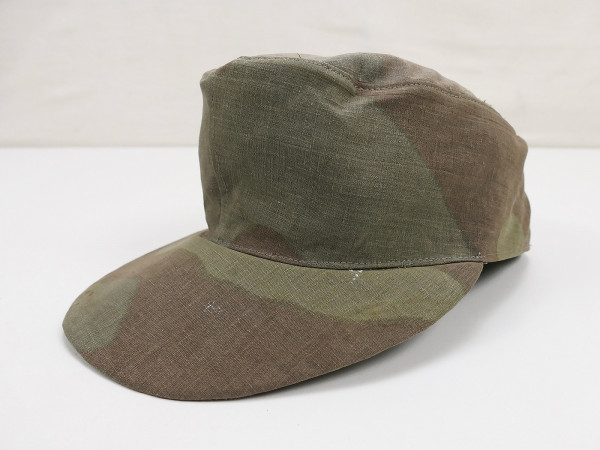 Waffen SS Tarnmütze Feldmütze Gr.59 Italian camouflage Tele Mimetico Original Stoff