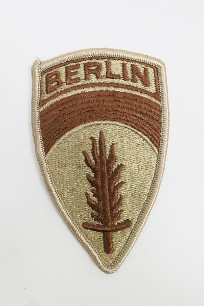 US ARMY Berlin Brigade Desert Patch Original Abzeichen