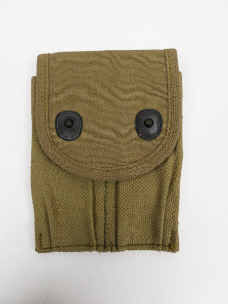 Original WW1 US Army M1918 Magazintasche für Colt 1911 - datiert 1918 Defekt