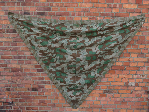 Wehrmacht Original Zeltplane M31 splittertarn Zeltbahn Tarnzeltbahn