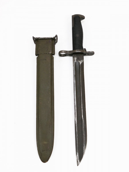 Original WW1 US Bajonett M1910 RIA Rock Island Armory gekürzte Klinge mit Scheide