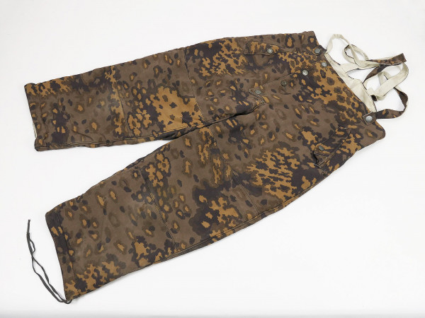Waffen SS Winterwendehose Wendehose Tarnhose Winterhose Eichenlaub ALTE SAMMLERANFERTIGUNG