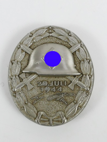 Wehrmacht Verwundetenabzeichen 20.Juli 1944 Stufe Silber mit schöner Patina