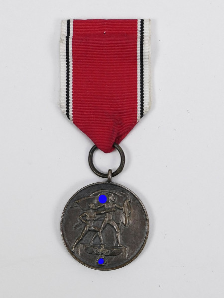 Original Anschlussmedaille Österreich 13. März 1938 Medaille zur Erinnerung Hersteller 15