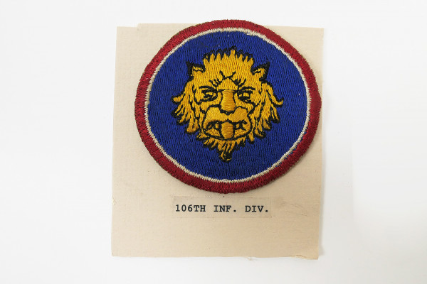 Original US ARMY WW2 Infanterie Divisionsabzeichen Patch - 106th Infantry