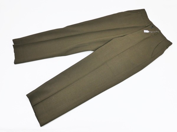 US WW2 M37 Mustard Feldhose Trousers Field Wool Original 1944 - W29 L31 Uniform Hose