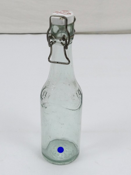 WW2 Carlsberg Bier Flasche Glas Bierflasche -klein-